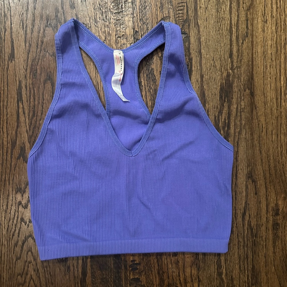 free people purple tank